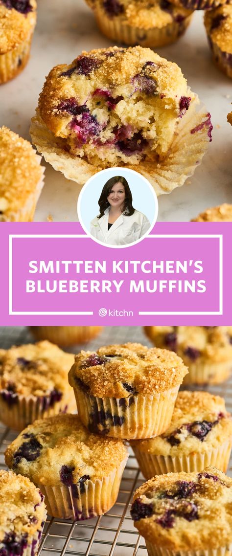 Smitten Kitchen Blueberry Muffins, Smitten Kitchen Recipes, Blueberry Muffin Recipe, Kitchen S, Muffin Bread, Muffin Recipes Blueberry, Baking Muffins, Smitten Kitchen, Blueberry Muffin