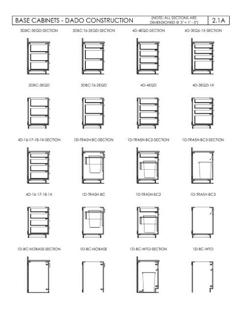 Drawer Section Detail Drawing, Cabinet Section Detail, Cabinet Detail Drawing, Cabinet Drawing, Kitchen Cabinets Drawing, Drawer Section, Drawer Detail, Millwork Design, Kitchen Section