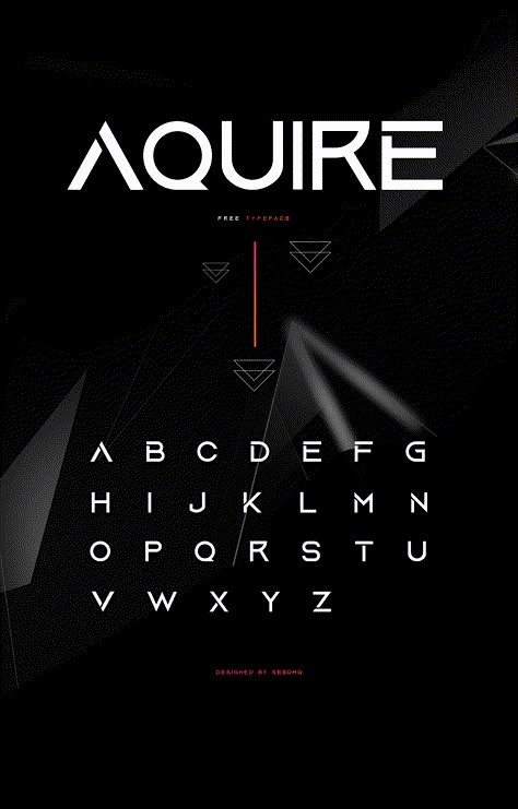 Aquire Font [ FREE TYPEFACE ] on Behance Best Fonts For Logos, Alfabet Font, Free Fonts For Cricut, 10 Tattoo, Fonts Dafont, Font Tattoo, Free Typeface, Business Fonts, Futuristic Fonts