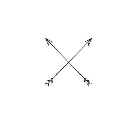 Criss Cross Arrow Tattoo, 2 Arrows Tattoo, Two Arrows Crossing Tattoo, Cross Arrow Tattoo Men, Cross Arrow Tattoos For Women, Crossed Arrow Tattoo Men, Crossed Spears Tattoo, Arrow Fine Line Tattoo, Mens Line Tattoos