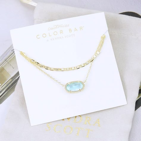 Kendra Scott Necklace March Birthstone, Back To School Jewelry, Jewelry Kendra Scott, Kendra Scott Elisa, Multi Necklace, Preppy Jewelry, Pretty Jewelry Necklaces, Kendra Scott Necklace, Jewelry Accessories Ideas