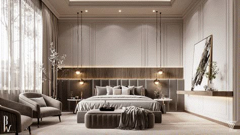 Ancient Bedroom, Neo Classical Bedroom, Classical Bedroom, Aesthetic Home Decor Ideas, Decor Room Ideas, Unique Bedroom Design, Bedroom Interior Design Luxury, Modern Luxury Bedroom, Bed Design Modern