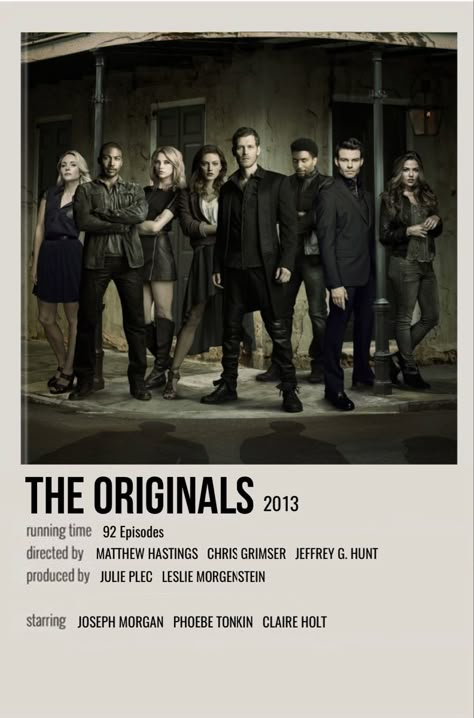 The Originals Poster, Originals Poster, Teen Wolf Poster, Vampire Diaries Poster, Series Posters, Iconic Movie Posters, Series Poster, Film Posters Minimalist, Polaroid Posters