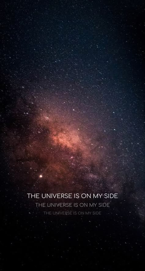 The Universe Is On My Side Wallpaper, Cosmic Quotes, Chloe Nails, Universe Quotes Spirituality, Space Quotes, Tarot Significado, Positive Quotes Wallpaper, Spiritual Wallpaper, Moon Quotes