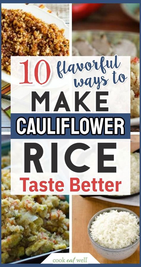 How To Make Frozen Cauliflower Rice Taste GOOD Recipes Using Riced Cauliflower, Riced Califlower Recipes, Broccoli Rice Recipes, Cooking Cauliflower Rice, Cauli Rice Recipe, Making Cauliflower Rice, Make Cauliflower Rice, Cauliflower Rice Easy, Cauliflower Side Dish