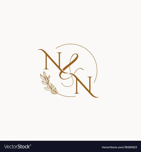 Nn Logo Design, Nn Logo, Wedding Initials Logo Design, Wedding Initials Logo, Couple Initials, Wedding Symbols, Blue Wedding Decorations, Wedding Card Frames, Salon Logo Design