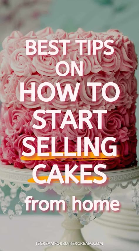 Cake Business Names, Cake Pricing Chart, Selling Baked Goods, Bakery Business Plan, Cottage Food, Home Bakery Business, Basic Cake, Cake Pricing, Baking Business