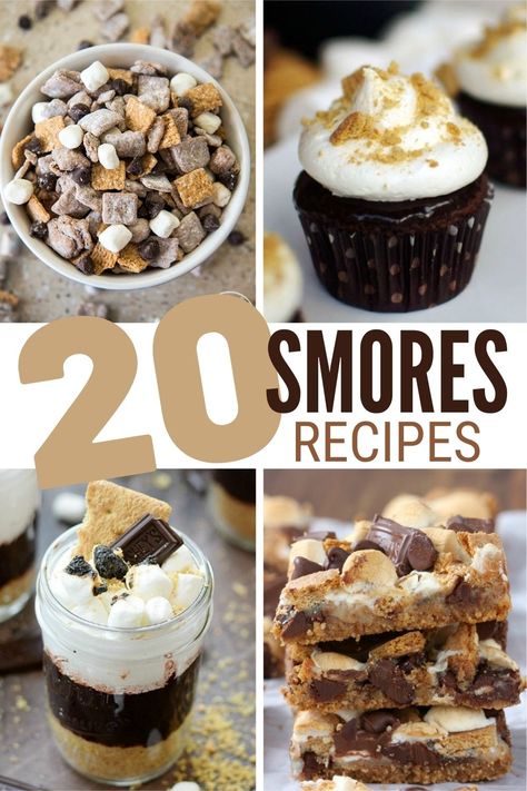 S'mores aren't just for camping! Enjoy your favorite fireside treat any day of the year, make cookies, cake and even ice cream S'mores recipes. Yum! #thecraftyblogstalker #smores #smoresrecipes Smores Dessert Recipes, Smores Treats, Smores Recipes, Easy Summer Crafts, Simmering Pot, Matcha Cheesecake, Smores Dessert, Smore Recipes, Smores Cake