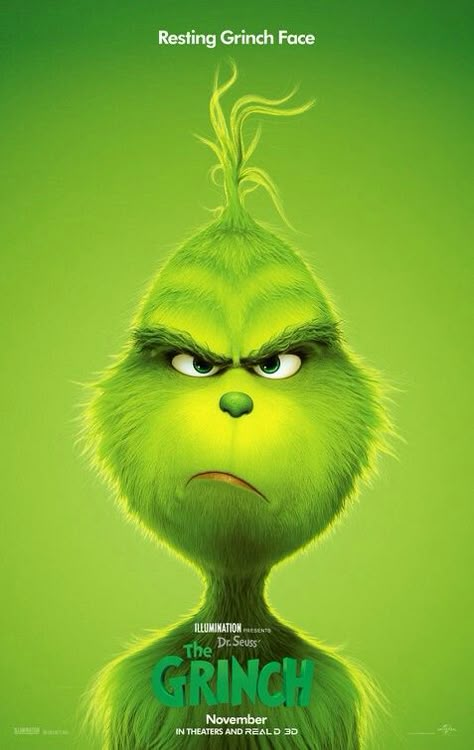 The Grinch (2018) movie poster #thegrinch Fantastic Movie posters #SciFi movie posters #Horror movie posters #Action movie posters #Drama movie posters #Fantasy movie posters #Animation movie Posters The Grinch 2018, Immagini Grinch, Grinch 2018, O Grinch, Der Grinch, The Grinch Movie, Mr Grinch, Imdb Movies, Sucker Punch