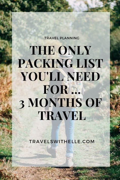 The Ultimate Packing Checklist For 3 Months Of Travel. Welcome to the only travel packing checklist you’ll need for a long trip. Reveal travel packing tips and find out exactly what you need to pack like a pro! Wallpaper Australia, Travel Packing Checklist, Pack Like A Pro, Packing For Europe, Long Term Travel, Packing Guide, Packing Checklist, Travel Nursing, Vacation Packing