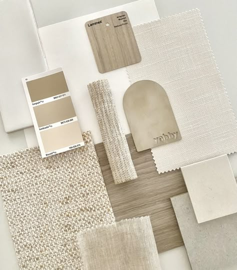 Neutral Colour Scheme, Materials Board Interior Design, Materials Board, Board Interior Design, Mood Board Interior, Interior Design Boards, Material Board, Design Mood Board, Material Palette