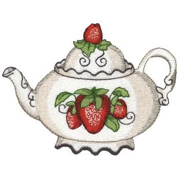 Strawberry Teapot, Embroidery Products, Kitchen Craft, Coffee Pots, Needle Work, One Stop Shop, Phone Themes, Strawberry Shortcake, Pretty Wallpapers