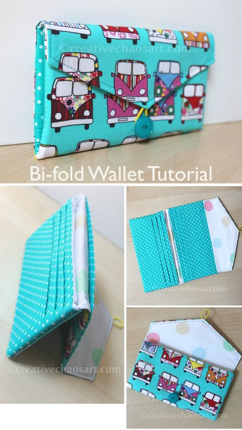 Bifold Wallet Tutorial, Diy Sew Wallet, Fabric Bifold Wallet Pattern Free, Billfold Wallet Pattern, Wallet Tutorial Free Pattern, Bifold Wallet Pattern Free, Free Wallet Pattern, Easy Wallet Sewing Pattern Free, Wallet Sewing Pattern Free