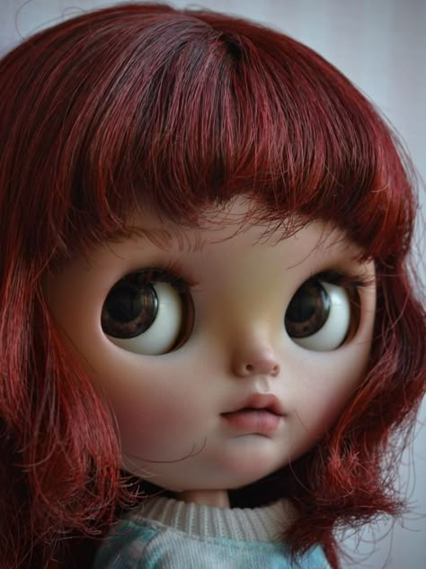 Red Hair Brown Eyes, King Do, Doll Eye Makeup, Dolls Clothes Diy, Clothes Diy, Doll Eyes, Dolls Clothes, Cute Profile Pictures, Blythe Doll