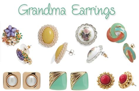 grandma earrings Knot Earrings, Yellow Earrings, Rose Earrings, Dollar Stores, Green And Gold, Stud Earrings, Gold, How To Wear