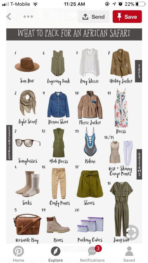 South Africa Holiday Outfits, Outfits For South Africa, Africa Outfits Travel, Safari Wardrobe, Cape Town Outfits, South Africa Packing List, Travel Capsule Wardrobe Spring, Safari Outfit Women, Africa Safari Clothes