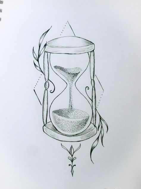 Hand Holding Hourglass Drawing, Tattoo Hourglass Clock, Hour Glass Tattoos For Women, Hourglass Tattoo Feminine, Hourglass Tattoo Design, Hourglass Tattoos, Hourglass Drawing, Scroll Tattoos, Memento Mori Tattoo