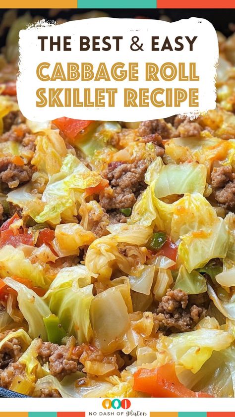 Cabbage Roll Skillet Recipe #ketogenic #ketorecipe #lowcarb #ketomealplan #nocarbs #ketolife #weightloss #ketogirl #ketogenic Keto Cabbage Recipes, Cabbage Roll Skillet, Skillet Cabbage, Cooked Cabbage Recipes, Keto Cabbage Recipe, Easy Cabbage Recipes, Easy Cabbage Rolls, Cabbage Recipes Healthy, Cabbage Casserole Recipes