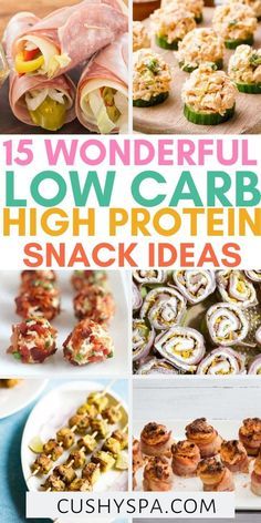 Low Carb High Protein Snacks, High Protein Snack Ideas, Protein Snack Ideas, High Protein Low Carb Snacks, High Protein Snack, Protein Dinner, Breakfast Low Carb, High Protein Low Carb Recipes, Boiled Egg Diet Plan