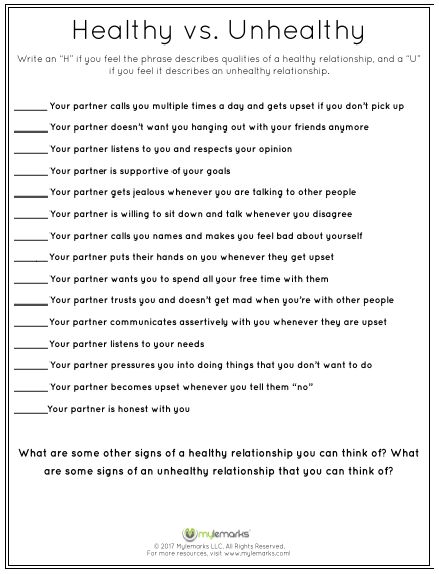 Help teach kids and teens about healthy vs unhealthy relationships with this worksheet by Mylemarks. Great resource for parents, school counselors, social workers, and therapists working with youth. See additional resources at www.mulemarks.com! #counseling #teens #relationships #parenting #mentalhealth Relationships Worksheets, Healthy Boundaries Worksheets, Healthy Vs Unhealthy Relationships, Relationship Worksheets, Teen Relationships, Relationship Activities, Counseling Worksheets, Relationship Counselling, Relationship Therapy