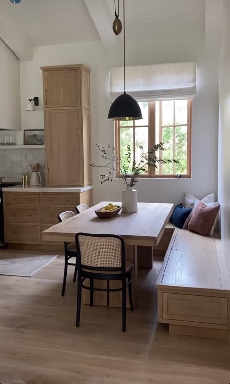 Bench Against Wall, Dining Room Nook, Seating In Kitchen, Room Nook, Banquette Seating In Kitchen, Kitchen Table Bench, Kitchen Seating, Battle Creek, Banquette Seating