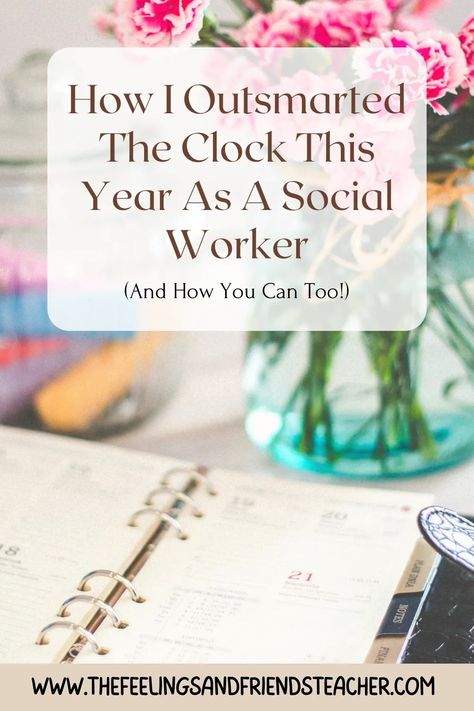 saving time as a school social worker, organization and planning Social Worker Organization, Child Welfare Social Work, School Social Work Office, Social Worker Aesthetic, Emotional Goals, Social Work Tips, Master Of Social Work, Counseling Organization, Social Services Worker