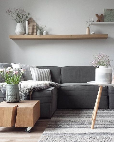 Living Room Decor Country, Furnitur Ruang Keluarga, Grey Interior Design, Decor Ikea, Trendy Living Rooms, Living Room Decor Modern, Living Room Diy, Living Room Colors, Living Room Grey