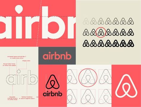 Airbnb Logo, Logo Guidelines, Destination Branding, Visuell Identitet, Logo Evolution, Visual Identity System, Airbnb Design, Brand Book, Brand Guide