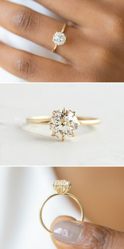 Vintage Inspired Engagement Rings, Future Engagement Rings, Dream Engagement Rings, Classic Engagement Rings, Beautiful Engagement Rings, White Gold Engagement, White Gold Engagement Rings, Unique Engagement, Vintage Engagement