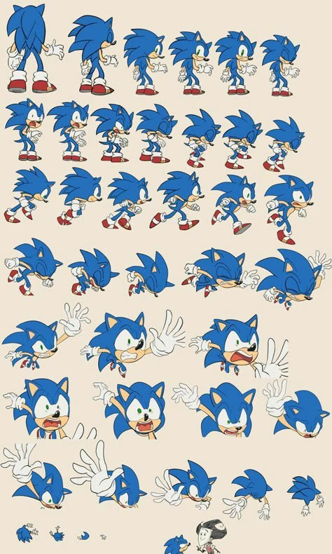 Draw Sonic, Dark Sonic, Sonic Drawing, How To Draw Sonic, Sonic Mania, Classic Sonic, Sonic Funny, Sonic Fan Characters, Sonic Franchise