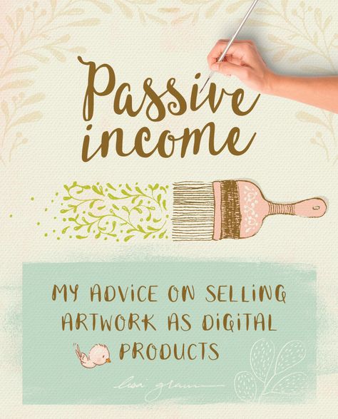 Passive income: the truth about selling art as digital products online Jobs In Art, Create Logo, Paypal Money, Logo And Identity, Selling Digital Products, Selling Art Online, Passive Income Online, Money Fast, Selling Artwork