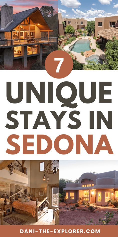 Planning a trip to Sedona? Here are the most unique places to stay that offer incredible views, cozy vibes, and a one-of-a-kind experience. — unique places to stay in sedona | unique hotels in sedona | sedona arizona where to stay Where To Stay Sedona Az, Sedona Girls Weekend, Sedona Places To Stay, Where To Stay In Sedona Arizona, Lauberge Sedona, Sedona Spa, Sedona Arizona Travel, Things To Do In Sedona, Sedona Vortex