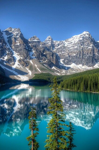 #God #Awesome #Creation. World Most Beautiful Place, Moraine Lake, Trip Planner, Places In The World, Beautiful Places Nature, Landscape Pictures, Banff National Park, Most Beautiful Cities, Beautiful Places In The World