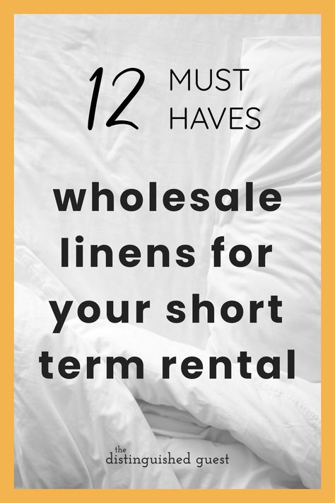 Short Term Rental Property Management, Airbnb Bedding, Vacation Rental Decor Ideas, Short Term Rental Decor, Short Term Rental Business, Airbnb Checklist, Air Bnb Tips, Airbnb Bedroom, Real Estate Investing Rental Property