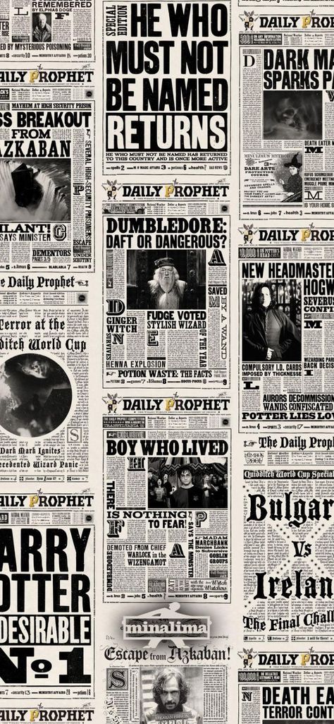 Poster Harry Potter, Harry Potter Wallpaper Phone, Daily Prophet, Harry Potter Stickers, Harry Potter Background, Harry Potter Poster, Harry Potter Pictures, Harry Potter Wallpaper, Harry Potter Aesthetic