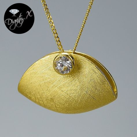 by DignityX® | Premium Elegant Shine ~ Nature Inspired Jewelry * Free Global Shipping ~ Conditions Apply ... Handbag Design, Handmade Fine Jewelry, Gold Colour, Creative Jewelry, Anniversary Gift For Her, Leaf Pendant, Handmade Pendant, Handmade Pendants, Shape Pattern