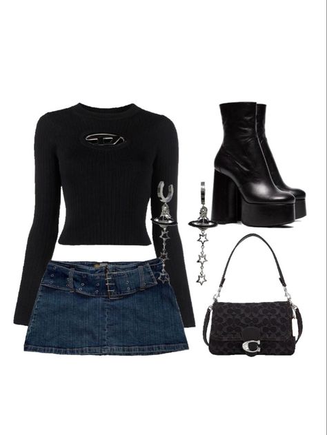 Cute Back To School Outfits, Y2k Fashion Early 2000s, Outfits Y2k, Shein Outfits, 2000s Fashion Outfits, Guardian Angels, Y2k Outfits, Swaggy Outfits, Mode Inspo