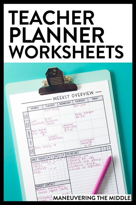 School Resource Teacher Organization, Free Teacher Planner, Planner Worksheets, Teacher Organization Ideas, Teaching Planner, Teacher Planner Templates, Teacher Lesson Planner, Teaching Organization, To Do Planner