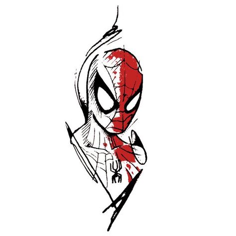 Spiderman Tatoos Ideas, Peter Parker Tattoo, Spiderman Black And White, Rose Tattoo Ideas For Men, Spiderman Tattoos, Marvel Tattoo Ideas, Spider Man Tattoo, 24 Tattoo, Deadpool Tattoo