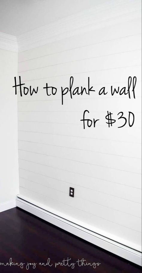 How To Plank, Diy Shiplap Wall, Basement Rooms, Diy Plank Wall, Countertop Concrete, House Flips, Washington College, Remodeling Hacks, House Basement