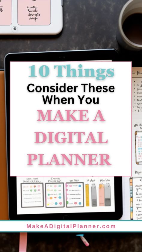 If you want to know how to make a digital planner to sell or use, it can be pretty simple.  I’m sooo not artistically creative, but I love creating digital planners because I can make them pretty and they help people get their “ish” together.

A digital planner is a digital version of a physical planner.  As a planner creator your job is to design something that will help your people do “something” a little more efficiently.  That “something” can be anything specific to your audience. Digital Planner Pictures, Creating A Digital Planner, Making A Digital Planner, Making Digital Planner, How To Use Your Ipad As A Planner, Digital Planner Inspiration Layout, Artful Agenda Digital Planner, Digital Ipad Planner, How To Make Digital Planner