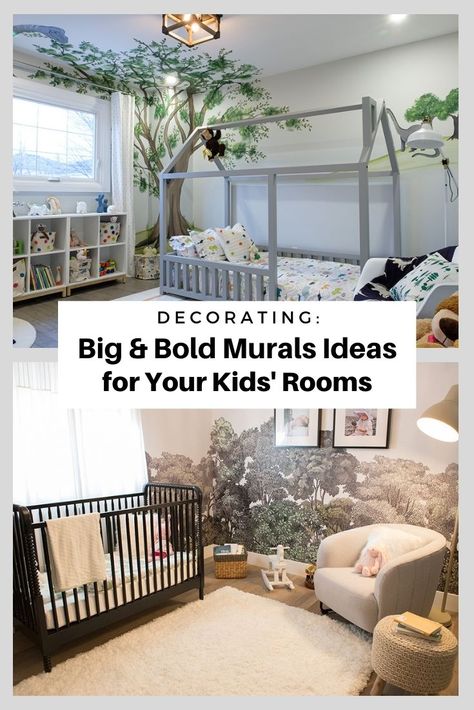 Fun Mural, Playroom Mural, Kids Room Wall Murals, Diy Wall Design, Kid Room Ideas, Wall Murals Diy, Creative Wall Painting, Kids Room Murals, Kids Room Paint