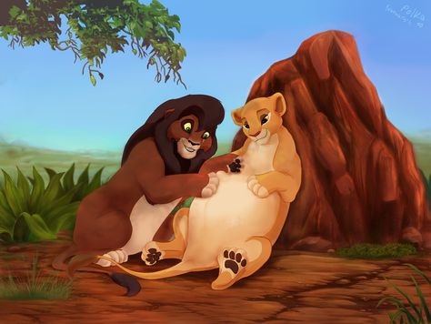 I can feel them Lion King Simba's Pride, Lion King 1 1/2, Kiara And Kovu, Lion King 1, Lion King Fan Art, Lion King 2, Animation Movies, Simba And Nala, Lion King Art