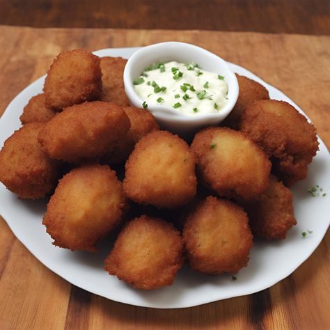 Sweet Hush Puppies Recipe Humdinger Recipe, Sweet Hush Puppies Recipe, Sweet Hush Puppies, Corn Nutrition Facts, Pudding Popsicles, Homemade Monkey Bread, Fried Cornbread, Hush Puppies Recipe, Cinnamon Roll Pancakes