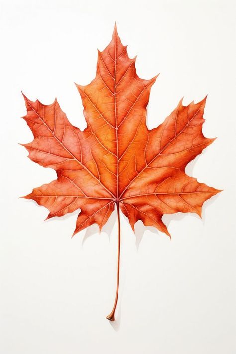 Leaf Drawing Aesthetic, Kazuha Redesign, Maple Aesthetic, Maple Leaf Aesthetic, Maple Tree Leaf, Plants Reference, Maple Leaf Drawing, Aesthetic Person, Canada Leaf