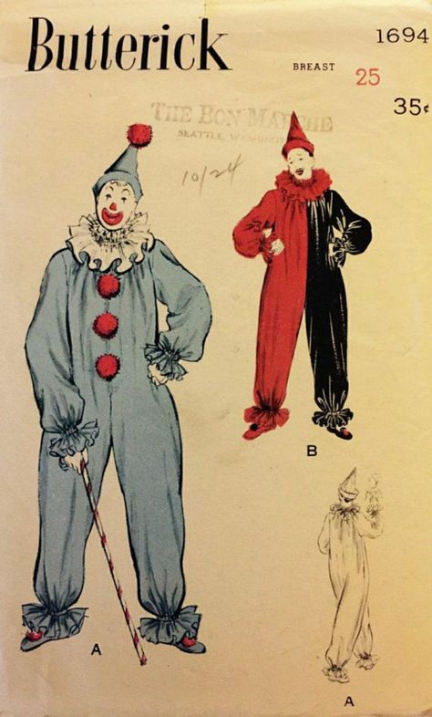 Drawing Reference Photos, Clown Paintings, Pierrot Clown, Clown Clothes, Clown Core, Clown Tattoo, Halloween Clown, Diy Kostüm, Arte Punk