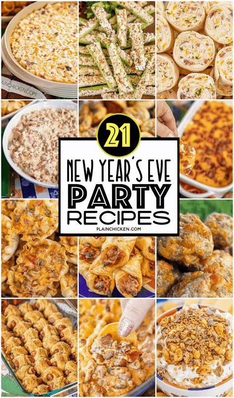 Simple New Year’s Eve Appetizers, Easy Appetizers For A Party New Years, New Year’s Eve Food Sliders, New Year’s Eve Food Ideas Easy, Nye Party Snack Ideas, Party Apps Finger Foods, New Years Eve Easy Appetizers, New Year’s Eve Snacks Easy, Finger Food For New Years Party