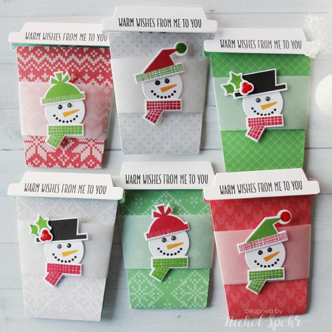 Christmas Coffee Cups, Holiday Gift Card Holders, Nichol Spohr, Free Gift Cards Online, Coffee Gifts Card, Cars Ideas, Holiday Gift Card, Gift Holders, Coffee Cards