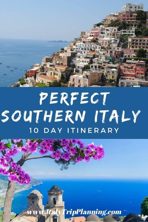 10 Day Southern Italy Itinerary - Two and a Half Scouts Southern Italy Itinerary, Itinerary Italy, Southern Italy Travel, Italy Trip Planning, San Gennaro, Best Of Italy, Italy Itinerary, Places In Italy, Italy Trip