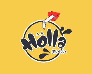 Holla Logo design - Hai, Saya membuat sebuah Logo untuk sebuah Brand yang saya ciptakan, Brand ini merupakan brand makanan dan minuman. Saya beri nama "Holla".<br />Holla sendiri berasal dari bahasa Spanyol "hola" yang artinya "halo", sering digunakan menyapa orang lain. Mempunyai unsur ceria, ramah, berwarna dll.<br /><br />Hi, I made a logo for a brand that I created, this brand is a food and beverage brand. I name it "Holla".<br />Holla itself comes from Spanish "hola" which means "hello", of Fruit Logo Design Ideas, Logo Design Coffee, Fruit Logo Design, Food Logo Design Inspiration, Drink Logo, Fruit Logo, Text Logo Design, I Name, Food Logo Design